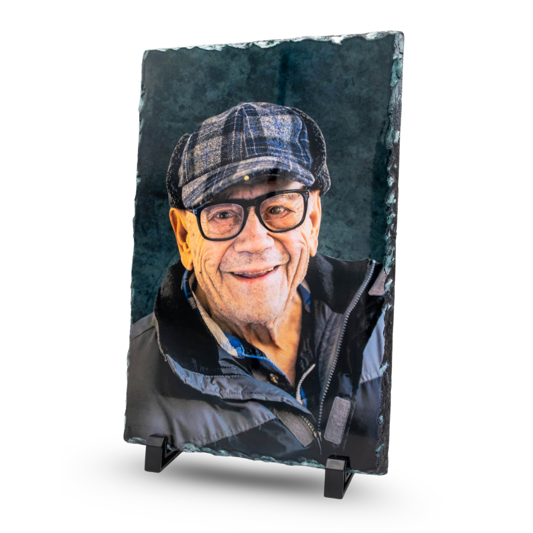 Memorial Tile Rectangle 20×30 (portrait) - Glossy