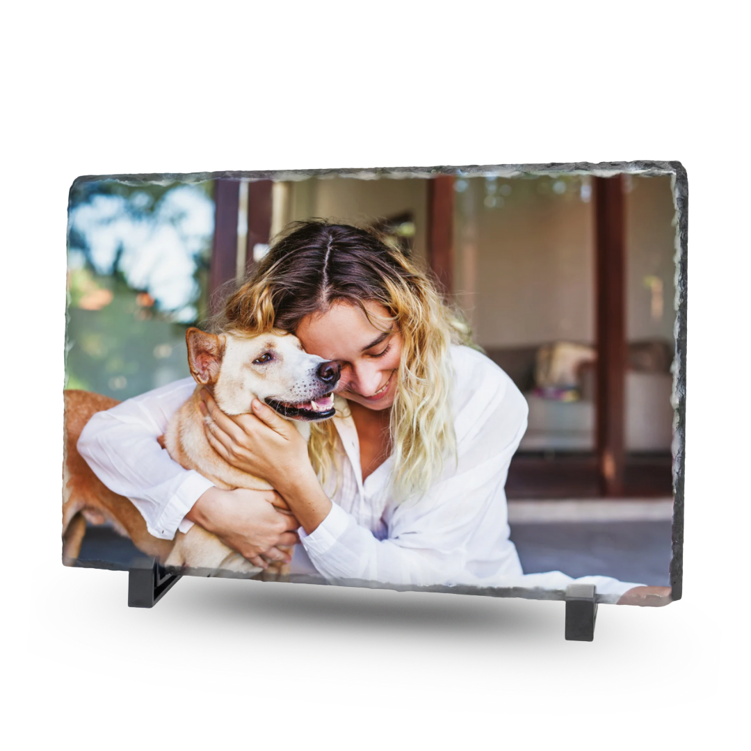Gedenkplatte Rechteck 20x30 (quer) - Matt