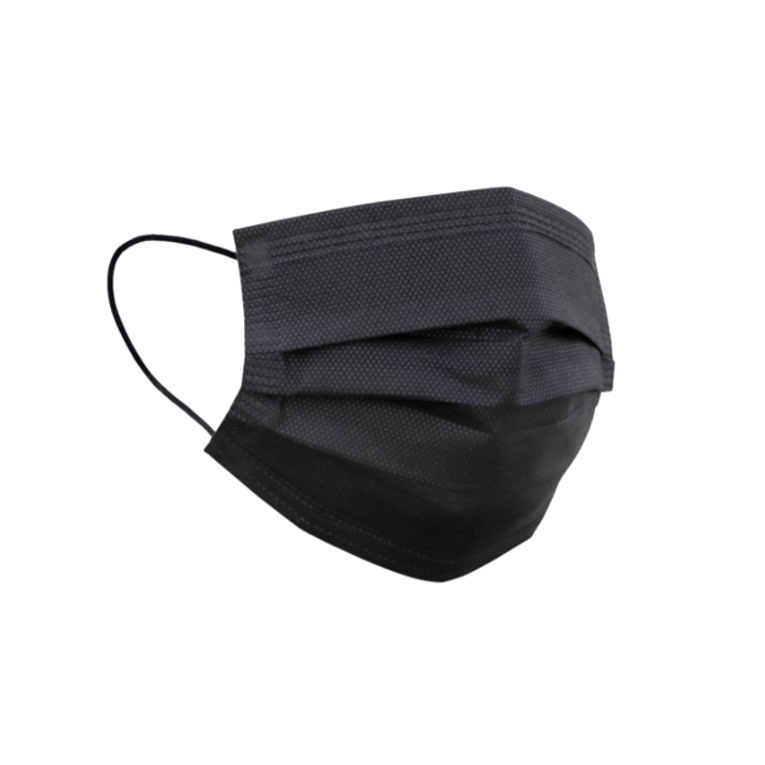 MM03 (Chirurgisch mondmasker zwart)
