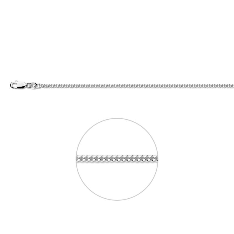 Gourmetcollier Zilver | Dikte 2.1mm